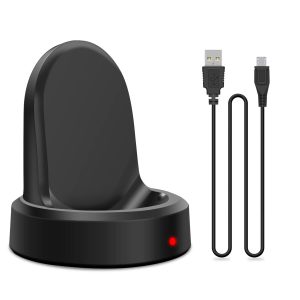 Samsung Gear S3 Watch Charger, S4 S2 Wireless Qi Charging Cradle Dock for Classic/Frontier Smartwatch